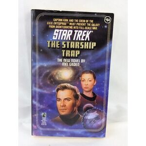 Pocket Books Star Trek Paperback  #64 The Starship Trap Mel Gilden 1993